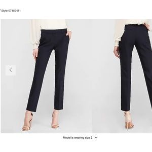 Express Columnist Mid Rise Ankle Pant